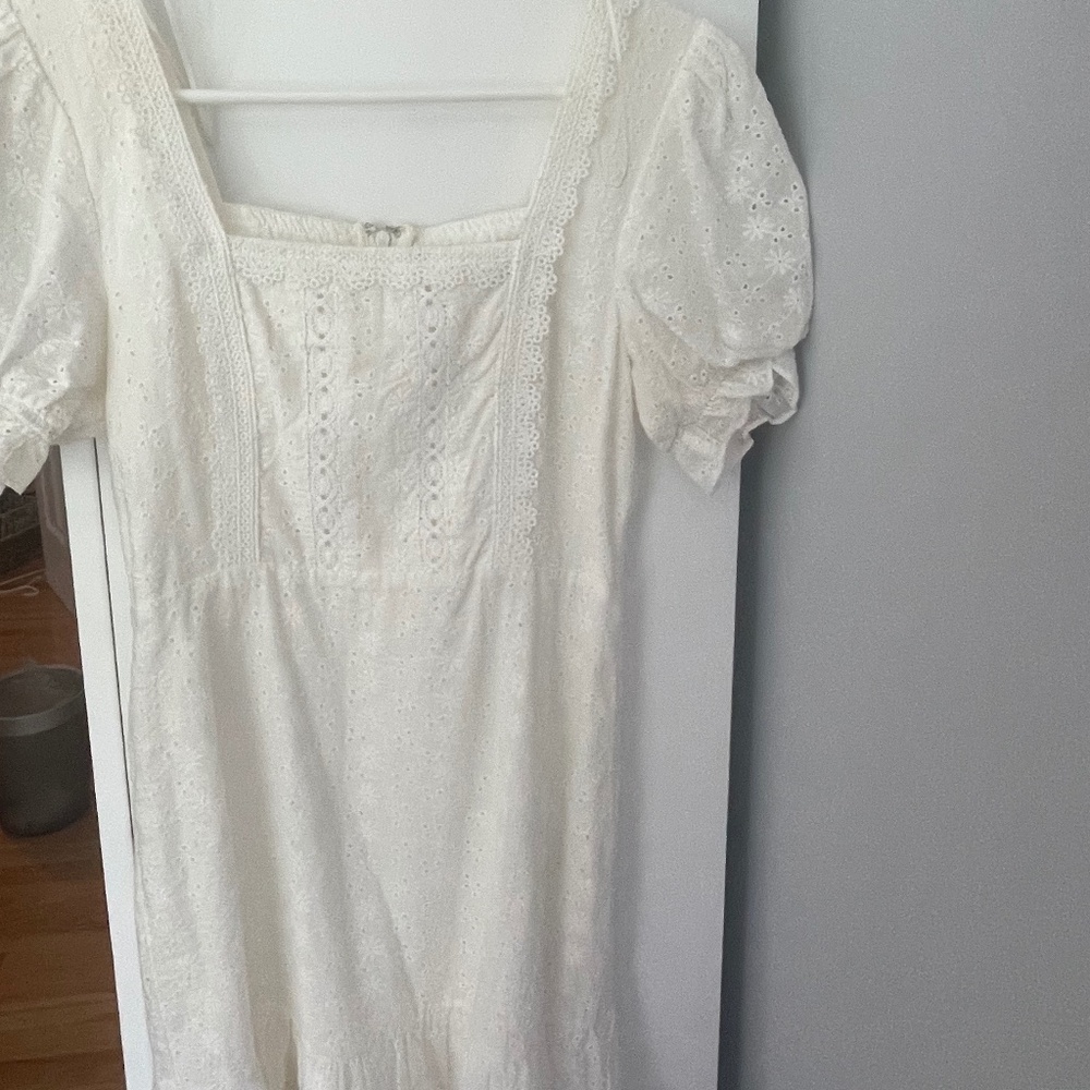 Altar’d State Women’s Mini white dress